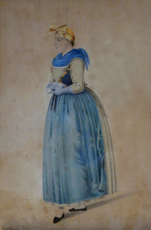 Charles Emrich-Paysanne du Kochersberg-Musée alsacien de Strasbourg