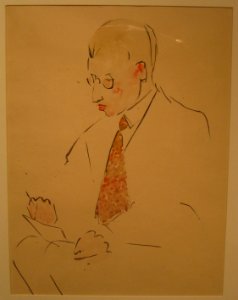 Charles Demuth - Portrait of a Fair-Haired Young Man, undated