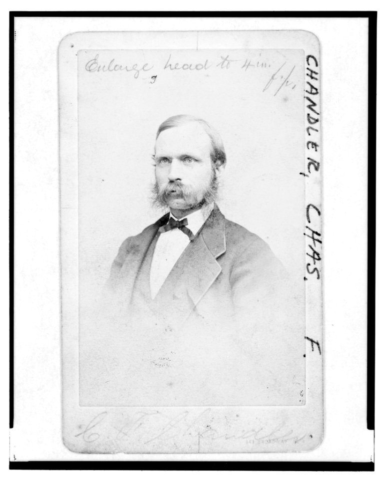 Charles F. Chandler, chemist, head-and-shoulders portrait, facing left) - John O'Neil LCCN2004682542