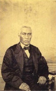 Charles Kanaina, photograph by H. L. Chase