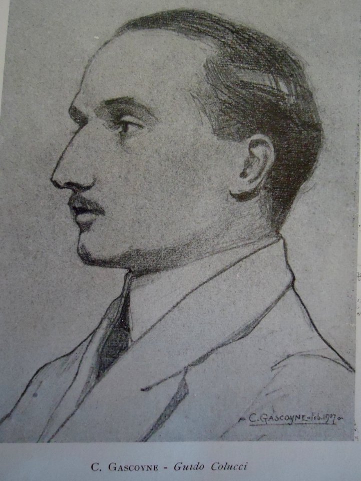 Charles Gascoyne - Ritratto di Giudo Colucci - 1907