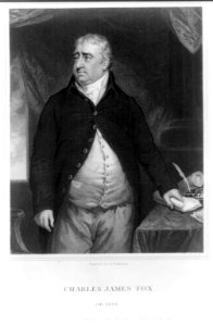 Charles James Fox, three quarter length portrait LCCN2017659058