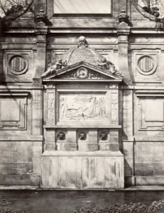 Charles Marville, Ancienne fontaine du Regard, ca. 1856–58
