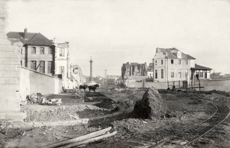 Charles Marville, Boulevard Henri IV, ca. 1853–70