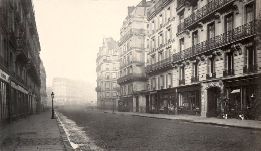 Charles Marville, Boulevard Saint-Germain, ca. 1853–70