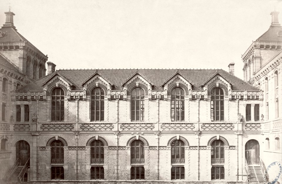 Charles Marville, Collége Chaptal, ca. 1853–70 I