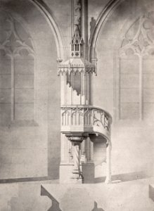 Charles Marville, Eglise St. Bernard 3, ca. 1850–70