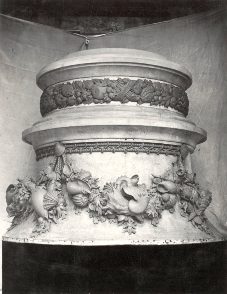 Charles Marville, Fontaine du Luxembourg 2, ca. 1853–70