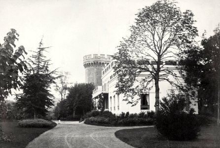 Charles Marville, Bois de Boulogne - Longchamp I, ca. 1853–70 photo