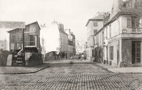 Charles Marville, Boulevard Bourdon, près le Boulevard Henri IV, ca. 1853–70