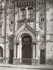 Charles Marville, Collége Chaptal 1, ca. 1853–70