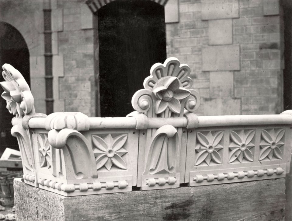 Charles Marville, Collége Chaptal 5, ca. 1853–70