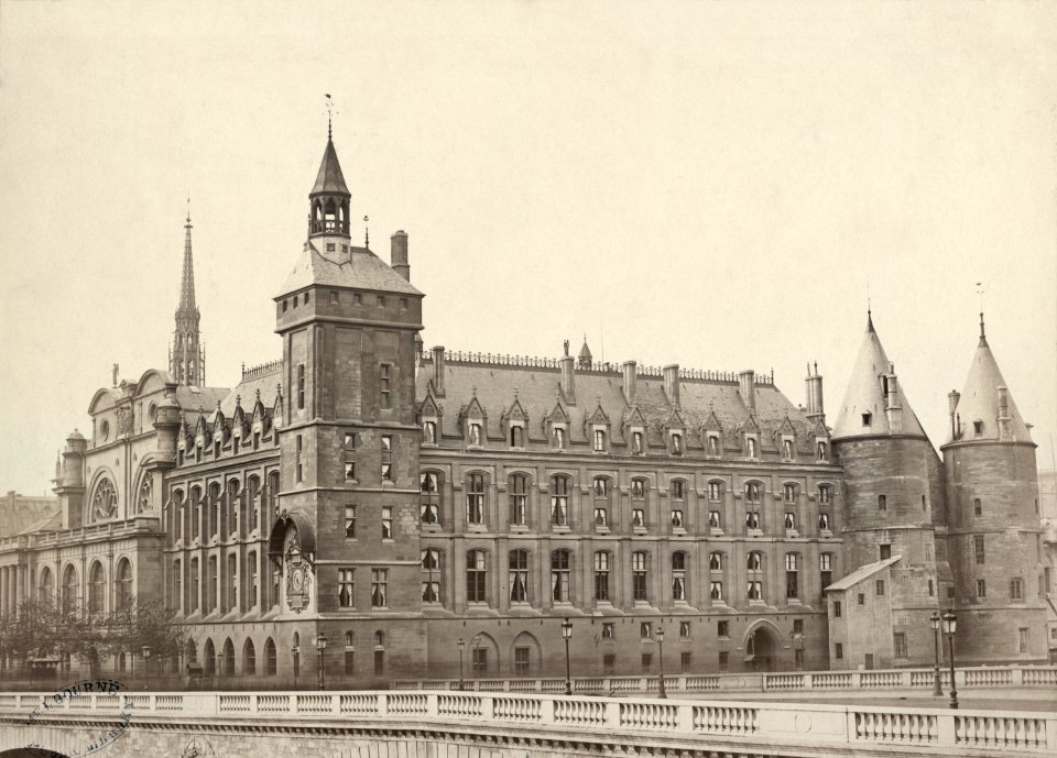 Charles Marville, Conciergerie, ca. 1853–70