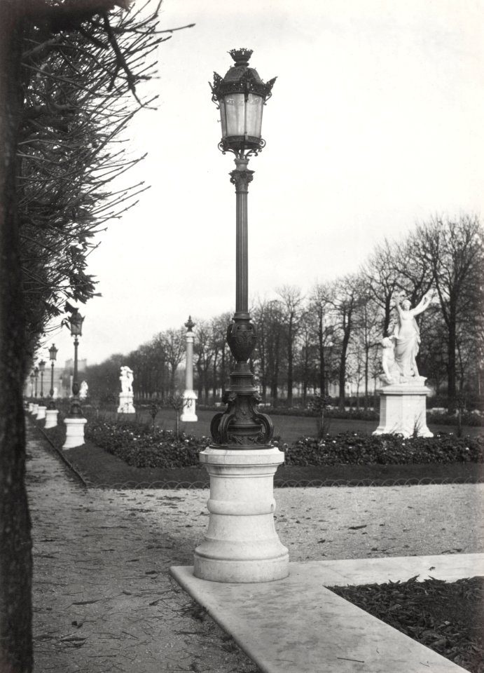 Charles Marville, Jardin du Luxembourg, 1878