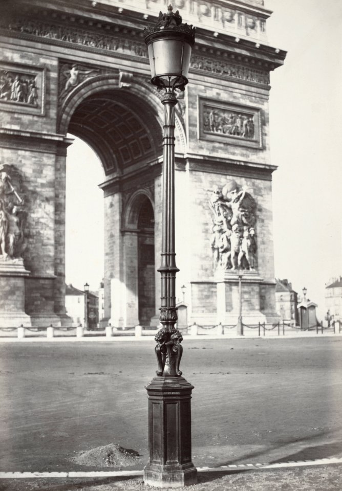 Charles Marville, Arc de Triomphe, 1878