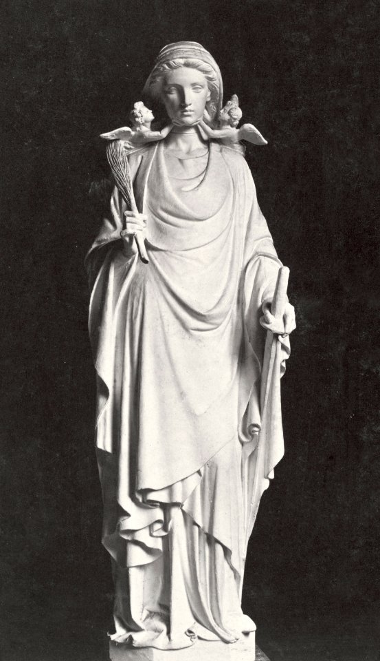 Charles Marville, Eglise Sainte Clotilde, sculpteur 4, ca. 1850–70