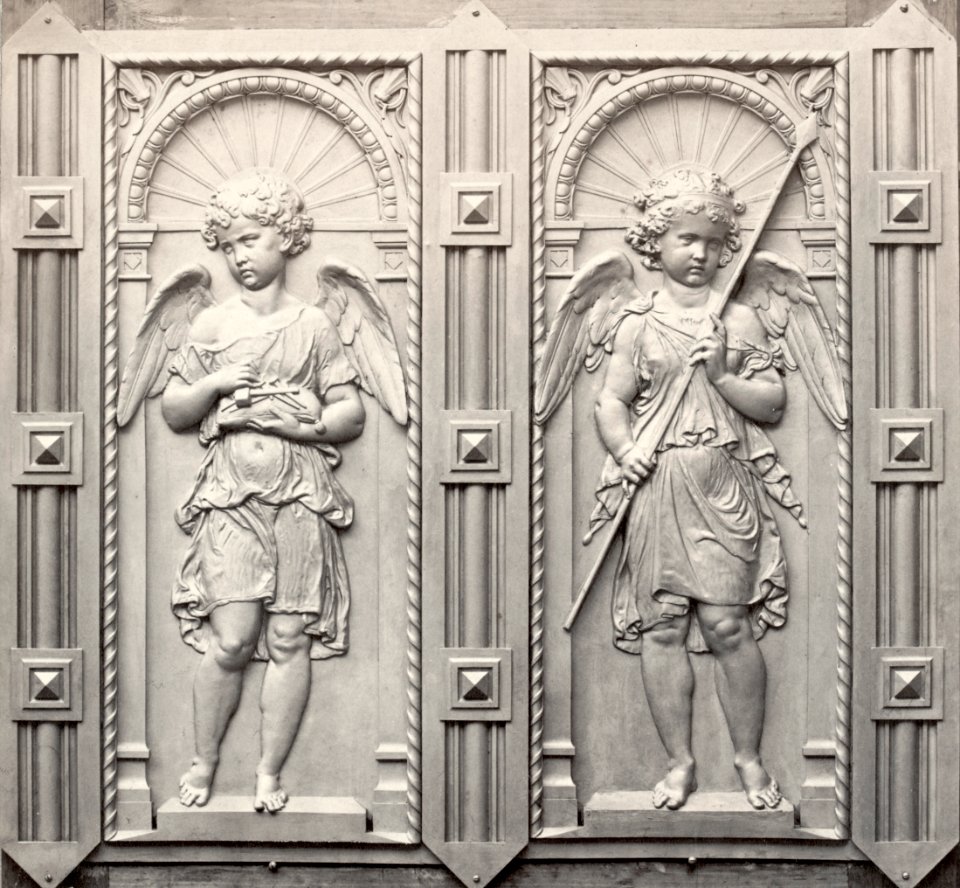 Charles Marville, Eglise St. Augustin, Moreau, Mathurin, sculpteur 1, ca. 1853–70