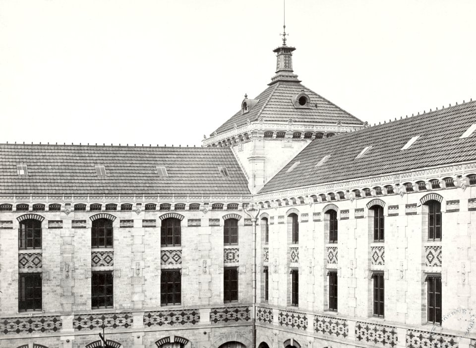 Charles Marville, Collége Chaptal 4, ca. 1853–70