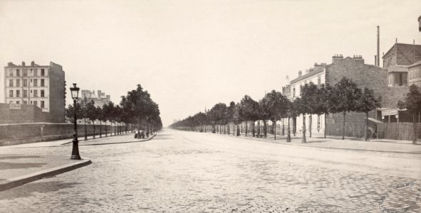 Charles Marville, Boulevard Arago, ca. 1853–70