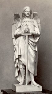Charles Marville, Eglise de la Madeleine, sculpteur 1, ca. 1853–70