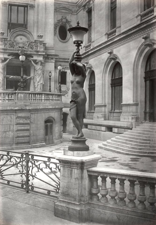 Charles Marville, Opéra, Lampadaire 2, 1878