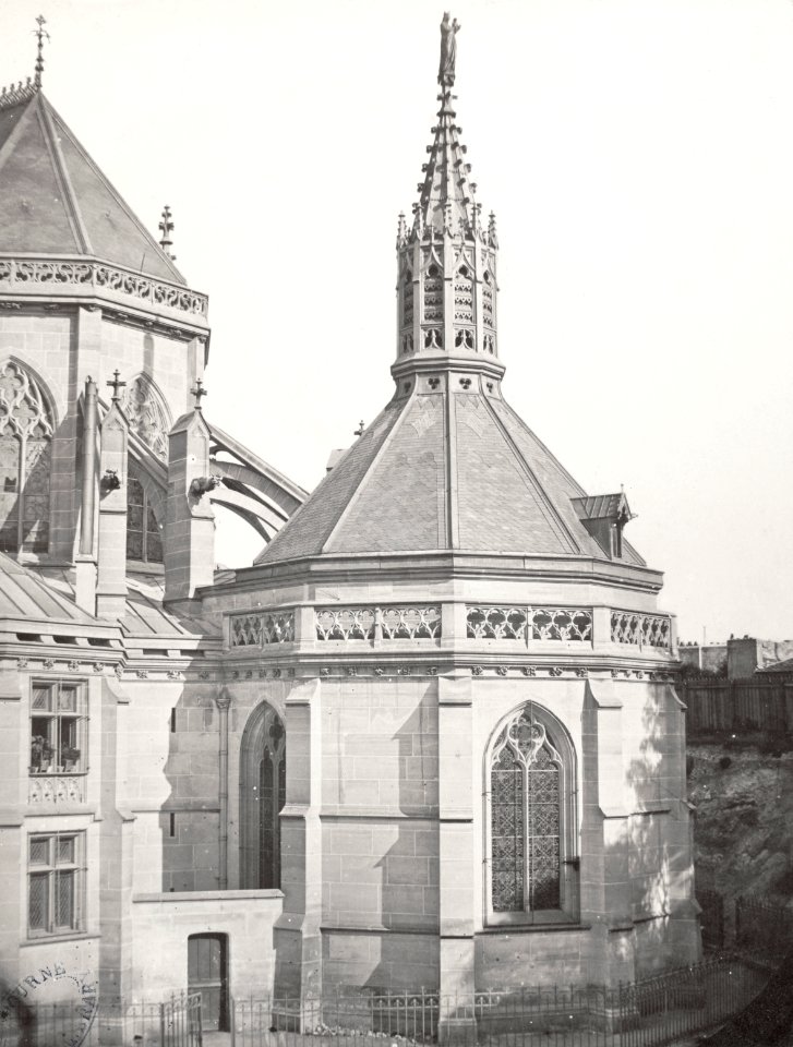 Charles Marville, Eglise St. Bernard 1, ca. 1850–70