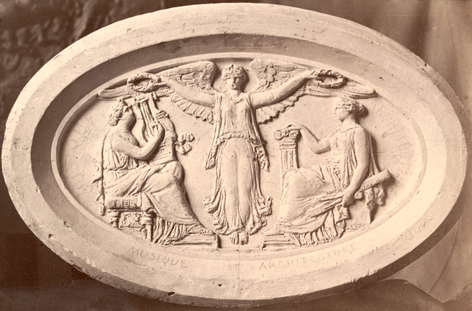 Charles Marville, Hôtel de Ville, graveur 7, ca. 1853–70
