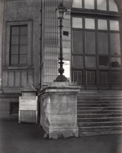 Charles Marville, Chemin de fer de Sceaux, sur l'escalier, 1878