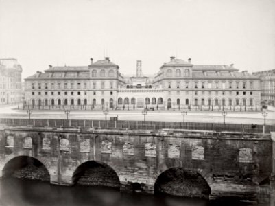Charles Marville, Hôtel Dieu 2, ca. 1861–70