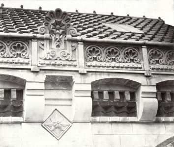 Charles Marville, Collége Chaptal 3, ca. 1853–70