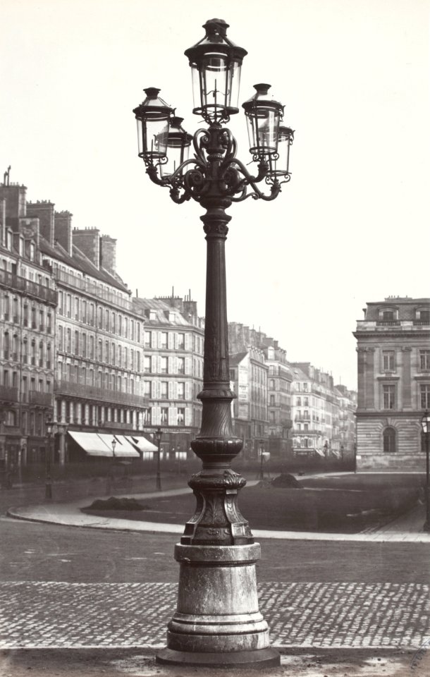 Charles Marville, Place de l'Hôtel de Ville, 1878