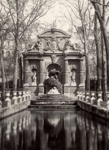 Charles Marville, Fontaine Médicis, ca. 1866–70