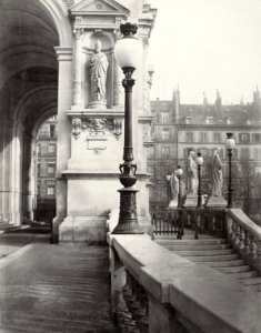 Charles Marville, Eglise de la Trinité, ca. 1853–70