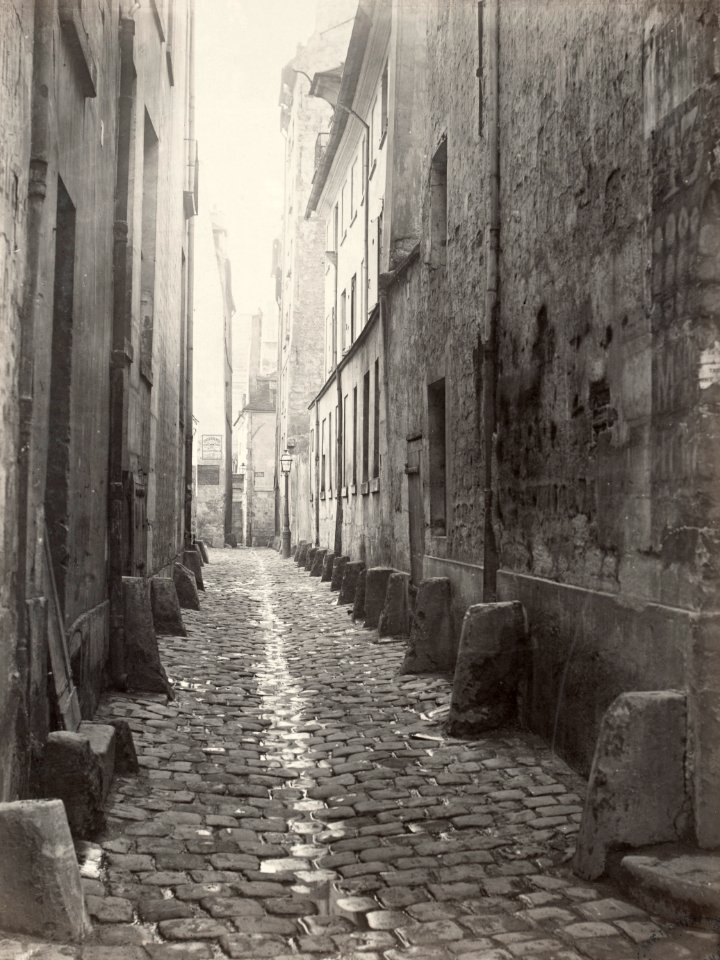 Charles Marville, Rue Carpentier, ca. 1853–70