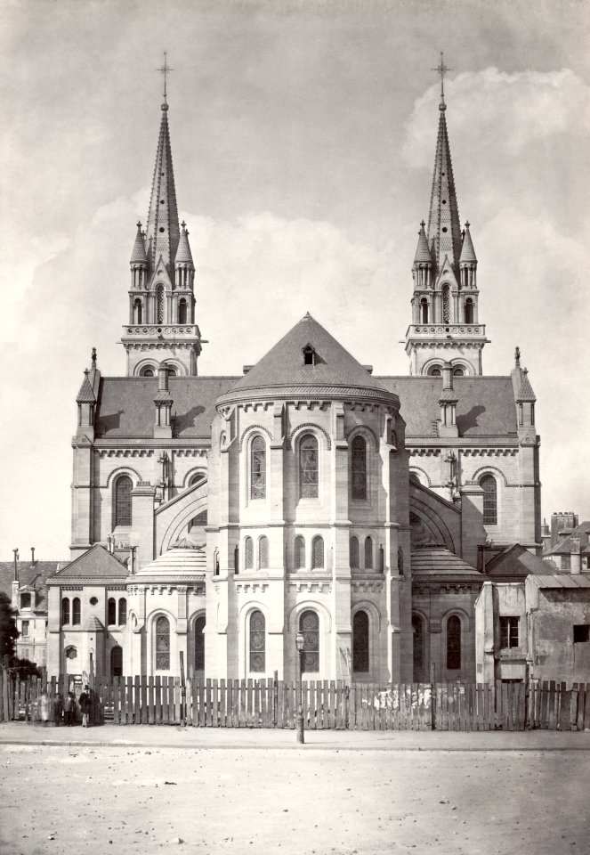 Charles Marville, Eglise St. Ambroise 2, ca. 1853–70