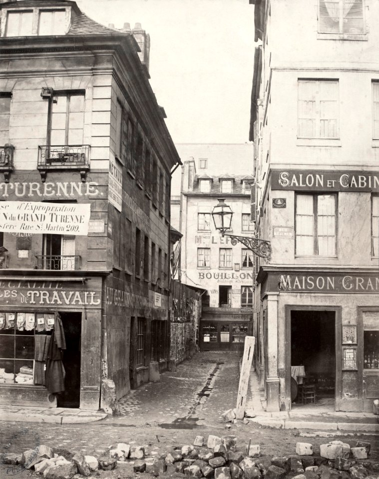 Charles Marville, Rue de Breteuil, ca. 1853–70