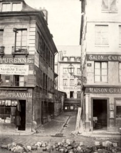 Charles Marville, Rue de Breteuil, ca. 1853–70