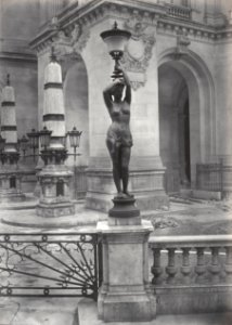 Charles Marville, Opéra, Lampadaire 1, 1878