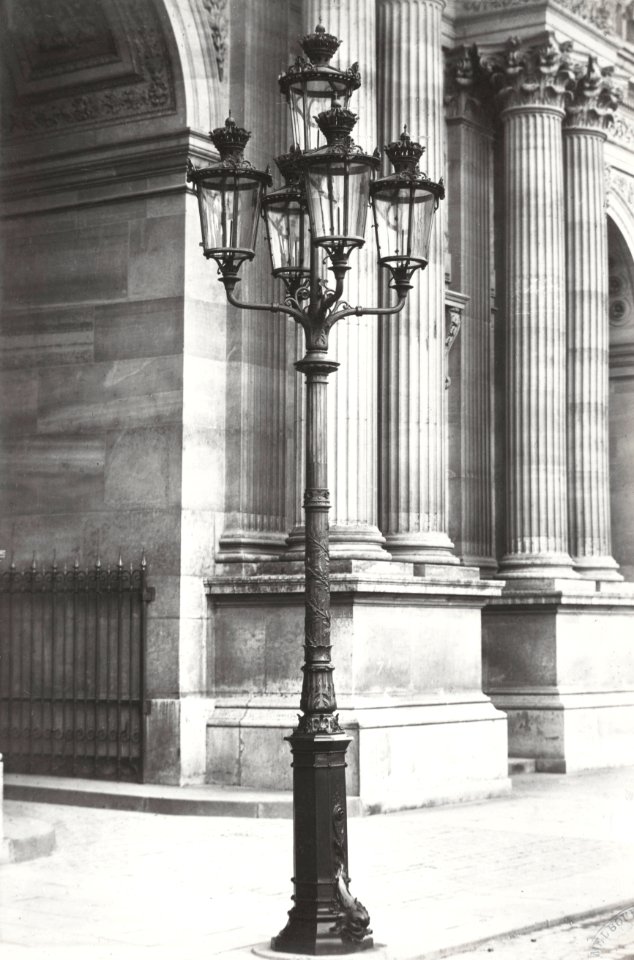 Charles Marville, Louvre, Place du Carrousel, 1878