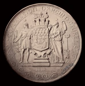 Charles Marville, Hôtel de Ville, graveur 1, ca. 1853–70