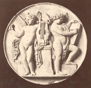 Charles Marville, Hôtel de Ville, Salle du Conseil Municipal, bas-relief 3, ca. 1853–70