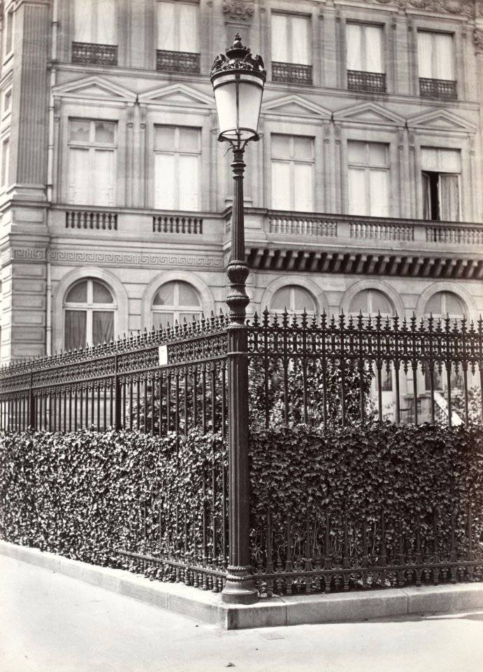Charles Marville, Place de l'Etoile, modèle sur griffe, 1878