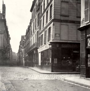 Charles Marville, Rue Saint-Dominique, ca. 1853–70 photo