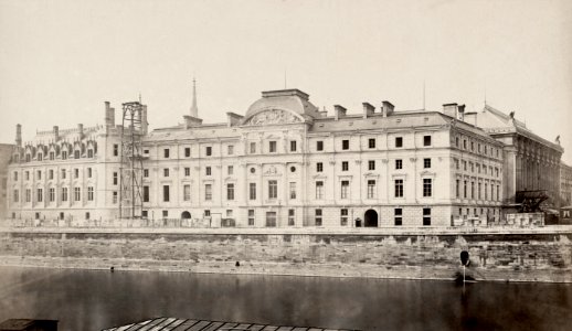 Charles Marville, Palais de Justice 03, ca. 1853–70