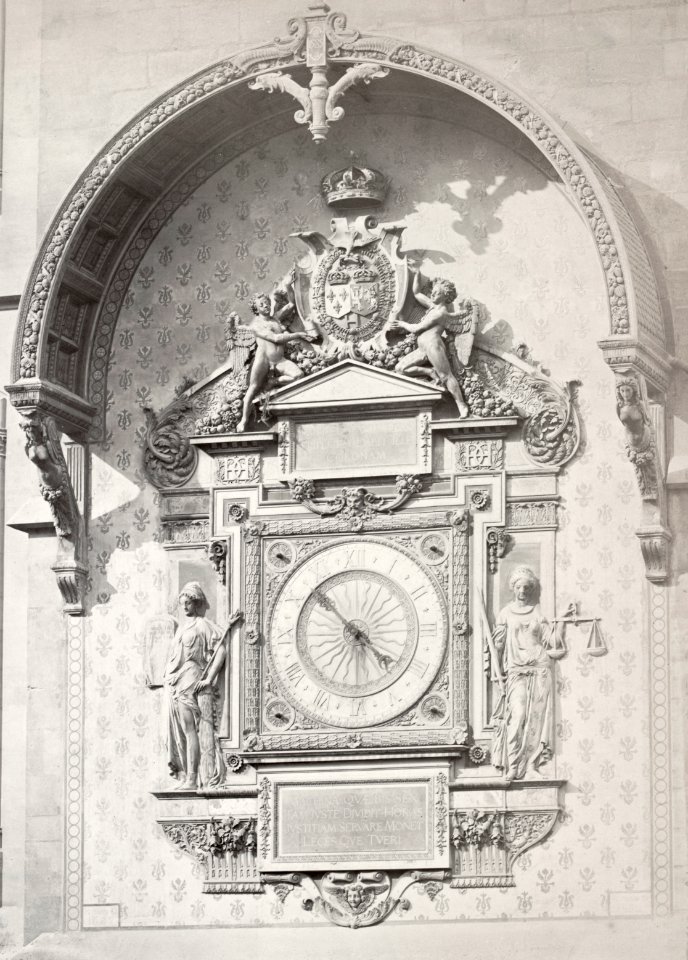 Charles Marville, Palais de Justice 2, ca. 1853–70