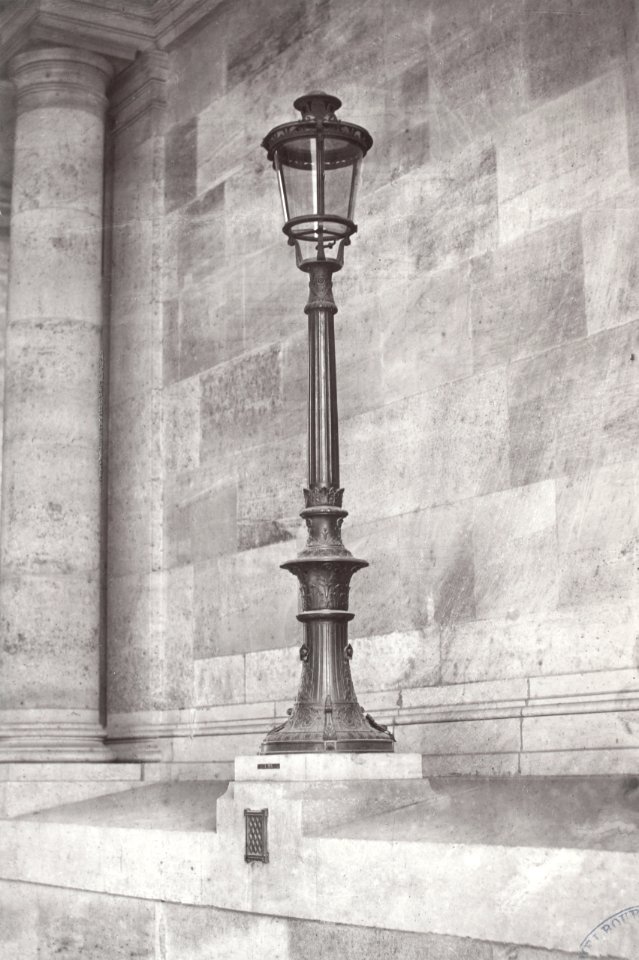 Charles Marville, Louvre, Guichet du Carrousel, 1878