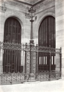 Charles Marville, Palais de l'Industrie, Porte principale, 1878