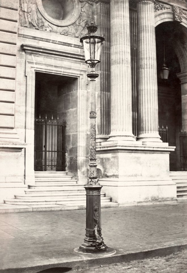 Charles Marville, Louvre, Pavillon Mollier, 1878
