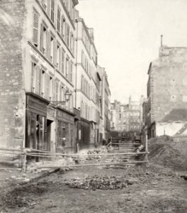 Charles Marville, Percement de l'avenue de l'Opéra, ca. 1853–70