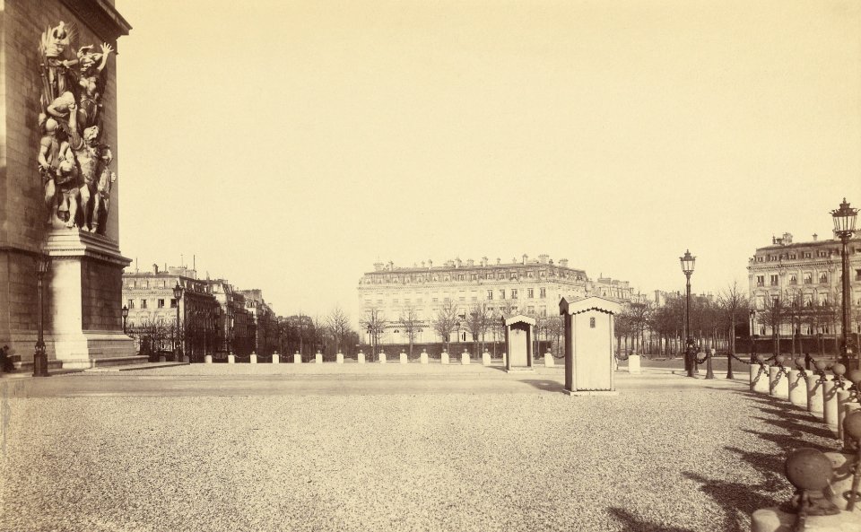 Charles Marville, Place de l'Étoile, ca. 1877